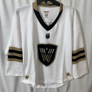 Vancouver Warriors NLL Lacrosse Jersey White Youth Size Medium ProJoy NWOT‎